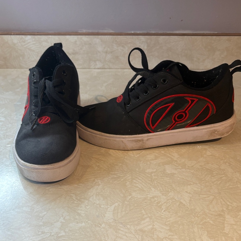 Black and Red Sneakers